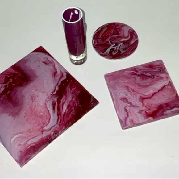 Gorgeous Homemade 4 Piece One of a Kind Home Decor - Picture 1 of 5